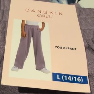 Danskin Girls' Purple Sweatpants